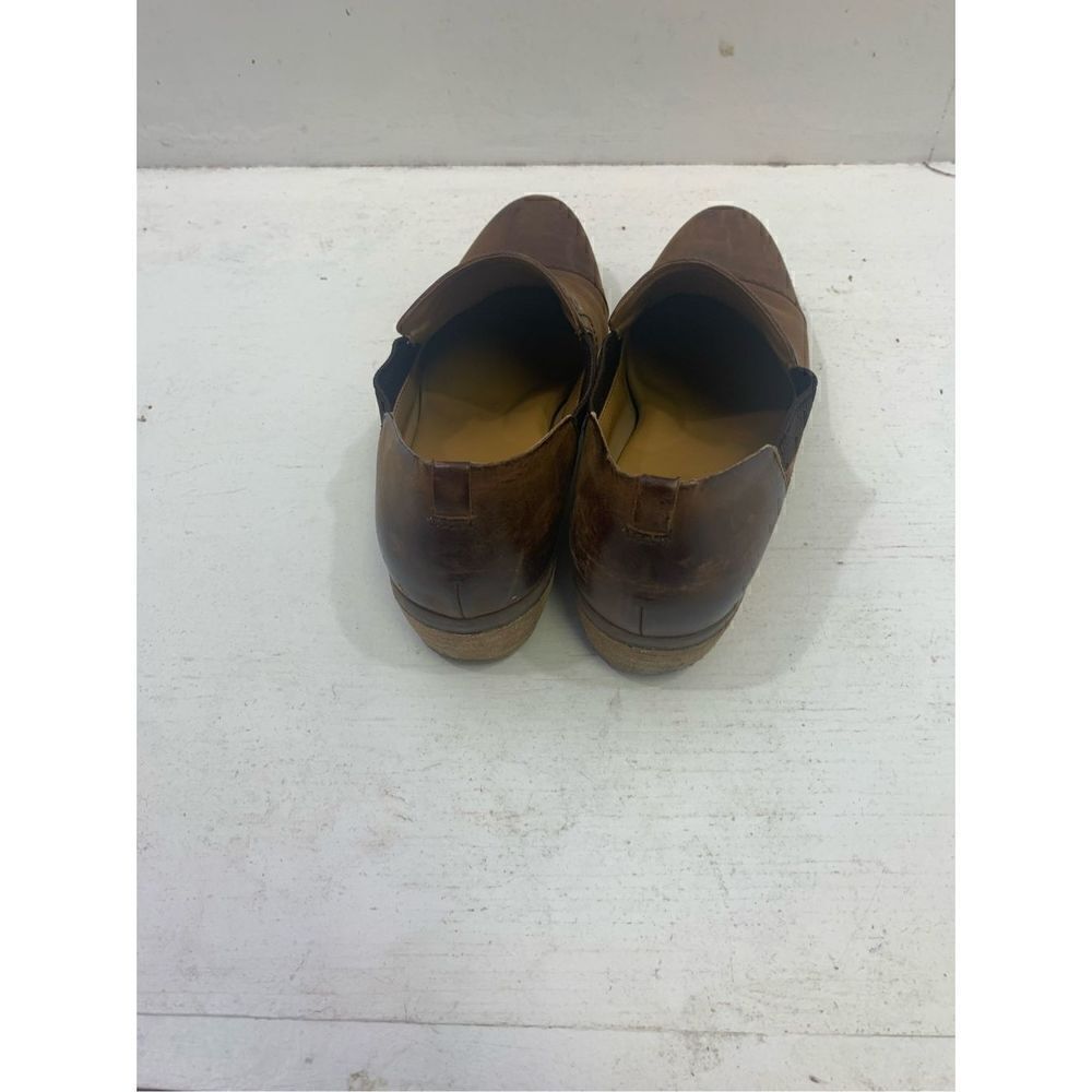 Kork-Ease Brown Leather Slip-On Flats - Picture 4 of 7